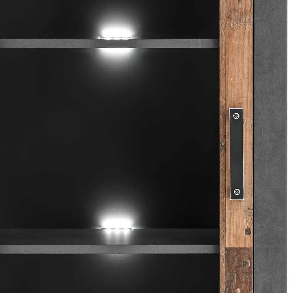 Wohnzimmer Industry Vitrine 1-türig - Timuras