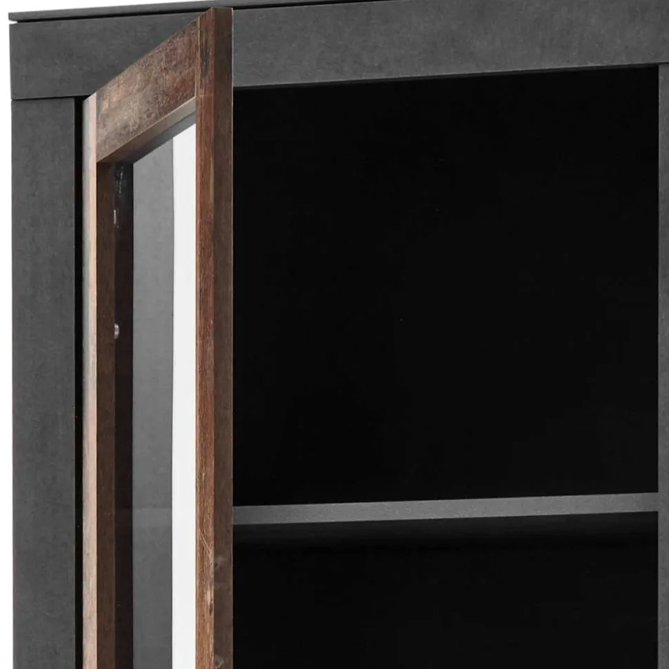 Wohnzimmer Industry Vitrine 1-türig - Timuras