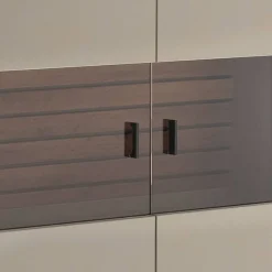 Wohnzimmer Möbelset in Grau - Teorina (dreiteilig)