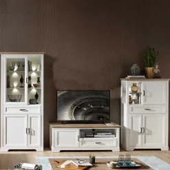 Wohnzimmer Schrankmöbel Set - Sinolita (dreiteilig)