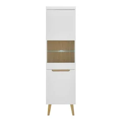 Wohnzimmer Schrankset im Skandi Design - Ginko (vierteilig)