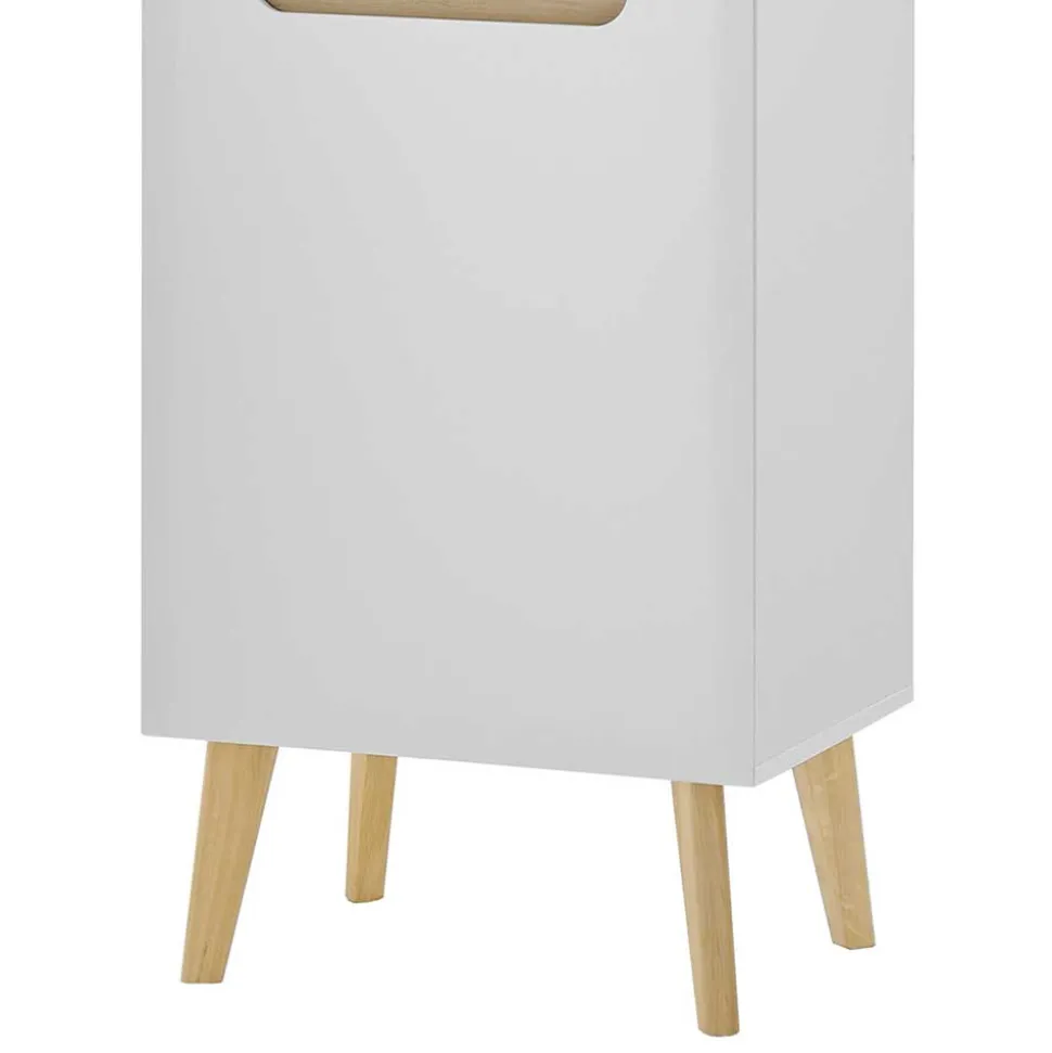 Wohnzimmer Schrankset im Skandi Design - Ginko (vierteilig)