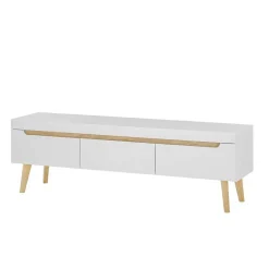 Wohnzimmer Schränke und Wandboard Set - Ginko (vierteilig)