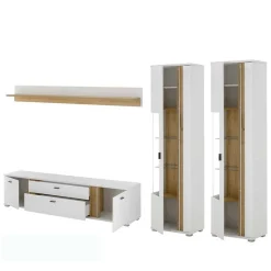 Wohnzimmer Schränke und Wandboard - Racelyn (vierteilig)