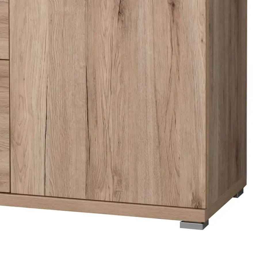 Wohnzimmer Sideboard Endrew in Eiche Sanremo