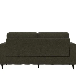 Wohnzimmer Sofa in Grau Stoffbezug - Alicia
