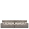 Wohnzimmer Sofa in Schlammfarben Melange - Sovia