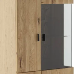 Wohnzimmer Vitrinenschrank in Wildeiche - Dagmy