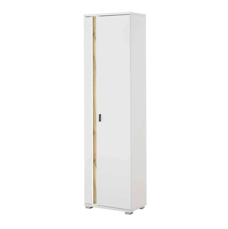 Wohnzimmer-Hochschrank mit LED Beleuchtung - Racelyn