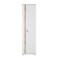 Wohnzimmer-Hochschrank mit LED Beleuchtung - Racelyn