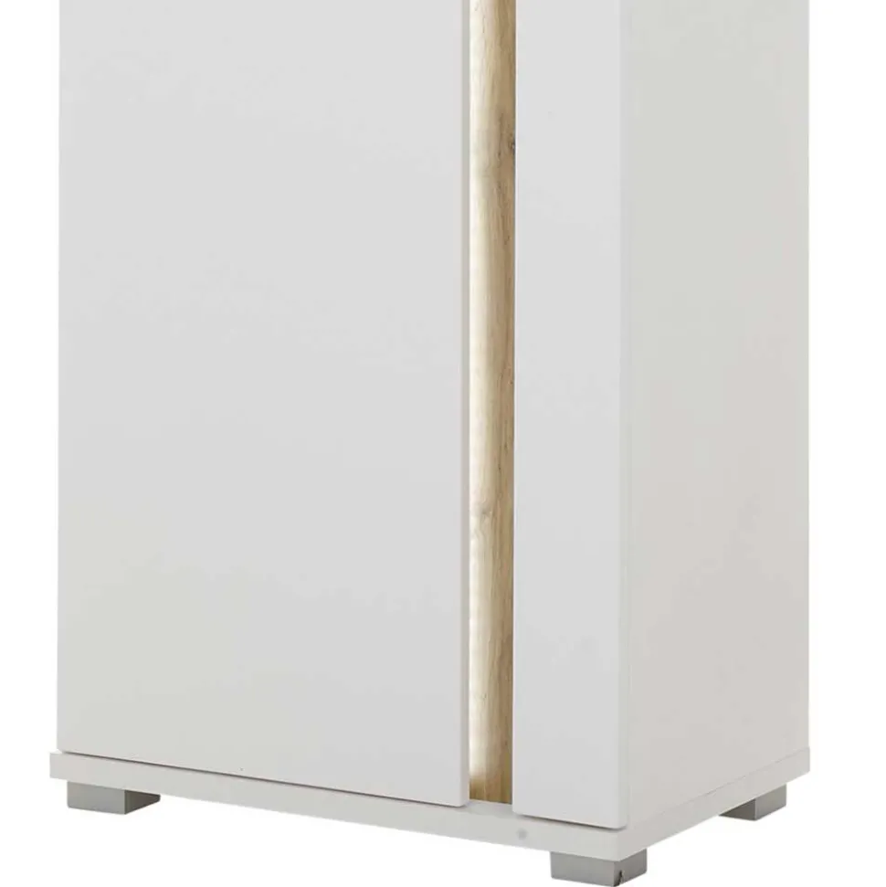 Wohnzimmer-Hochschrank mit LED Beleuchtung - Racelyn