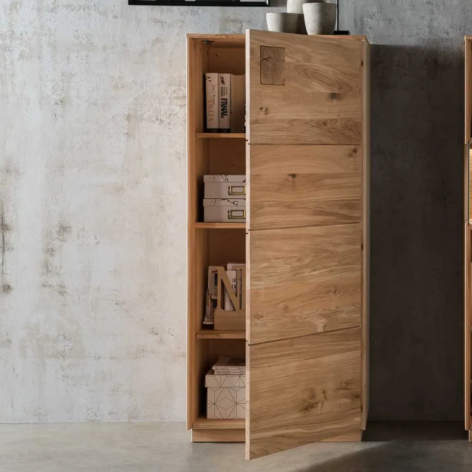 Wohnzimmerschrank aus Wildeiche massiv - Millena