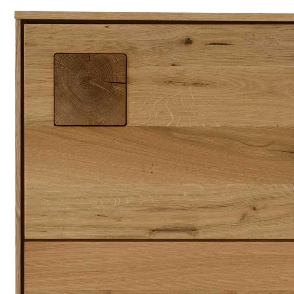 Wohnzimmerschrank aus Wildeiche massiv - Millena
