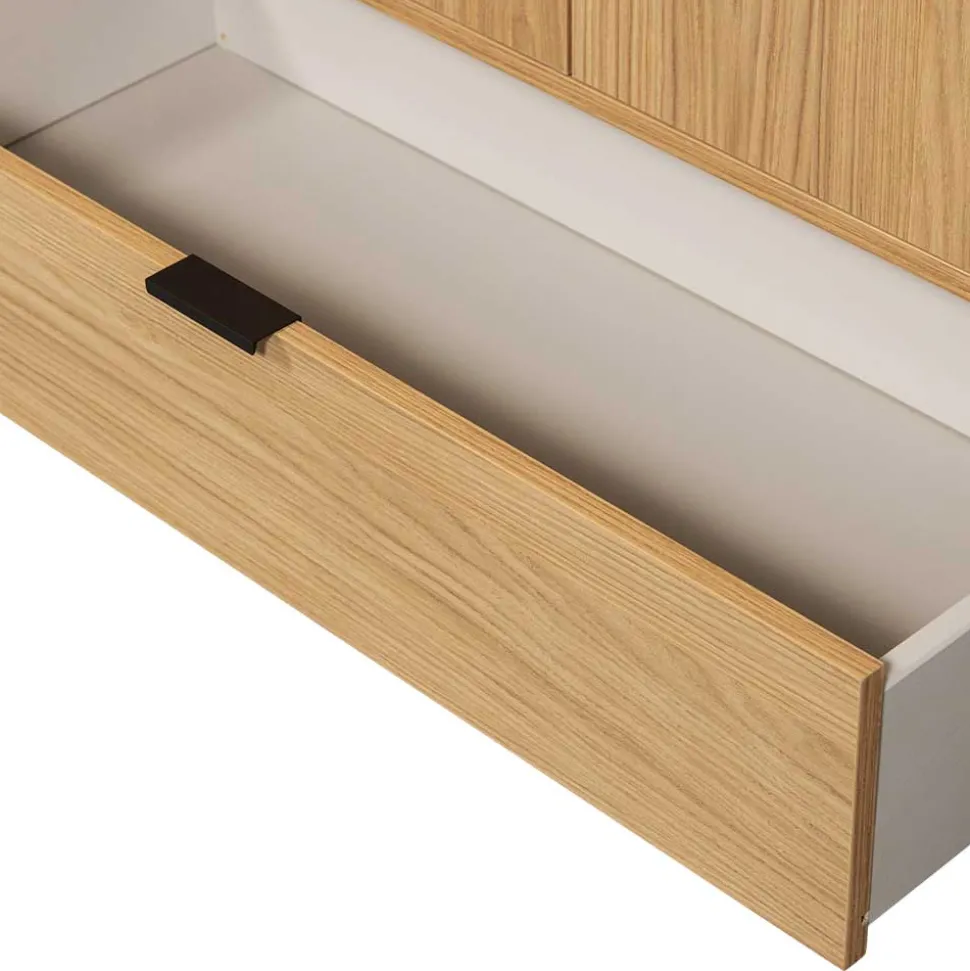 Wohnzimmerschrank mit Doppeltür und Schublade - Ariadelco