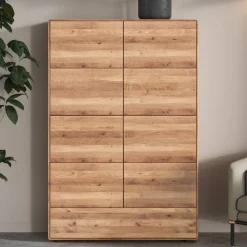 Wäscheschrank aus Wildeiche Massivholz - Feanor