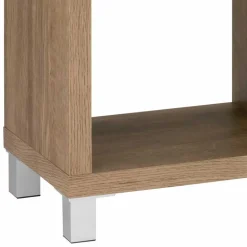 76x83x29 4 Fächer Regal in Eiche Dekor - Suad