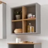 41x48x21 Bad Wandregal mit 4 Fächern - Nienzo