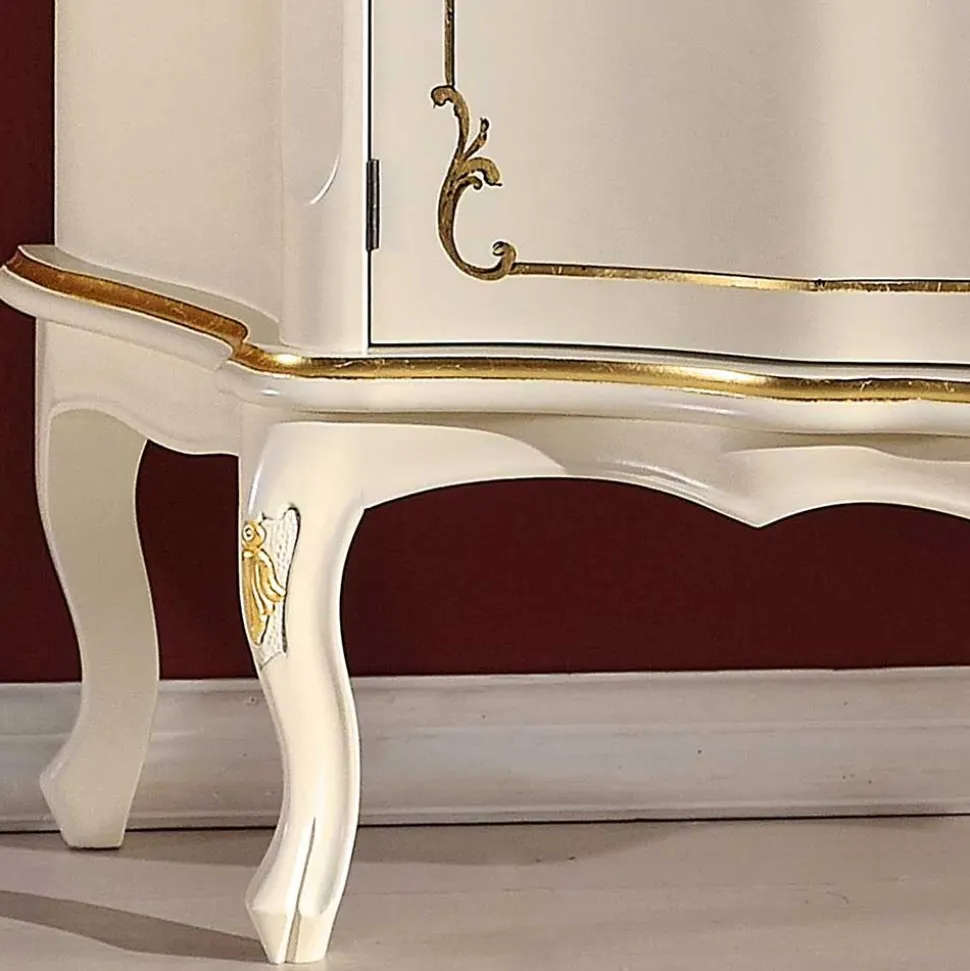 121x91x45 Barock Design Kommode zweifarbig - Datalera