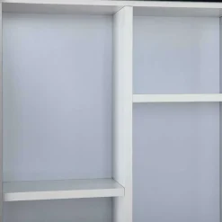 67x67x14 cm Hängeregal mit sieben Fächern - Vakasa
