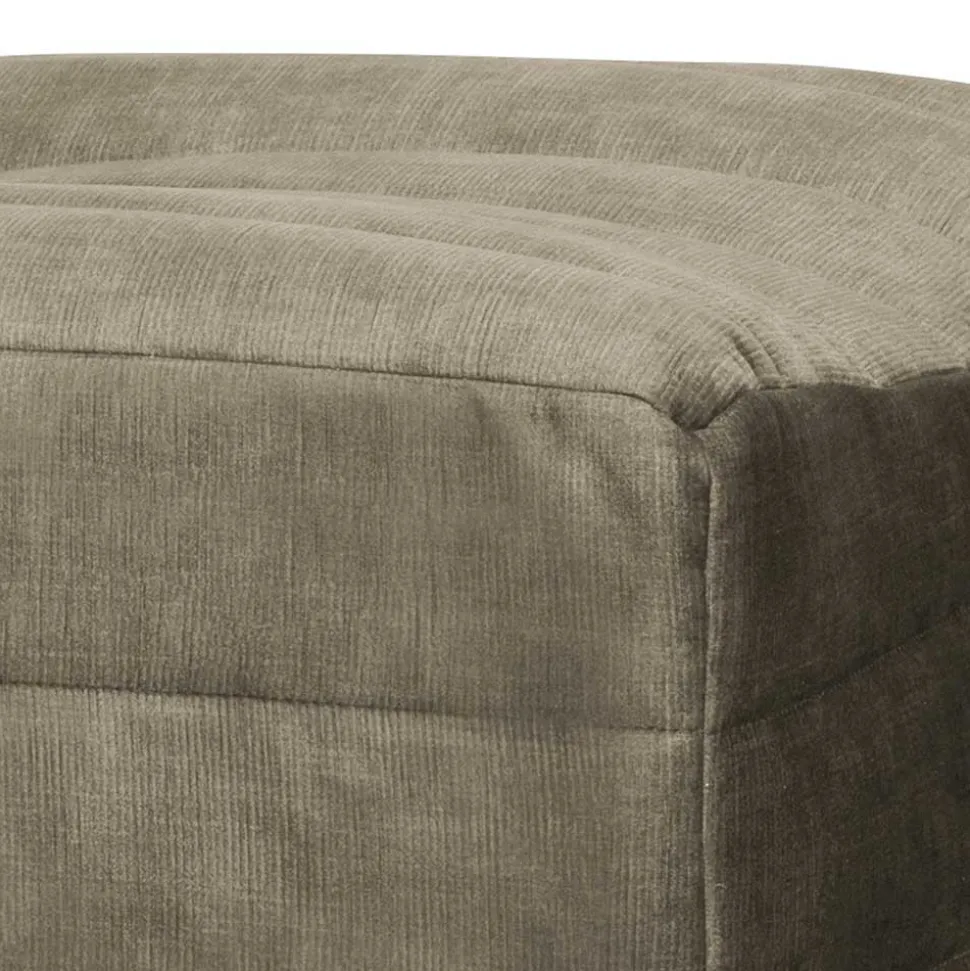 95x45x55 cm Polsterhocker mit Samt Bezug - Lalverma