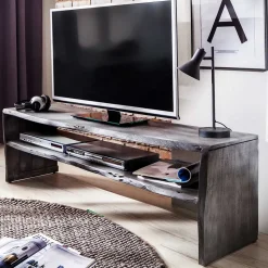 145x45x40 cm Tisch für Fernseher in Grau - Rikers