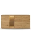 170x80x44 cm Wildeiche Sideboard geölt - Obinson