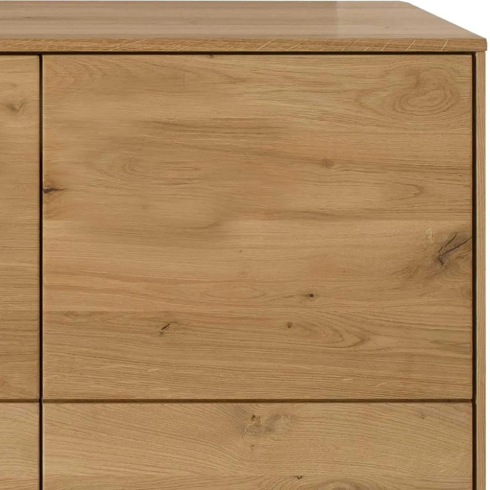 170x80x44 cm Wildeiche Sideboard geölt - Obinson