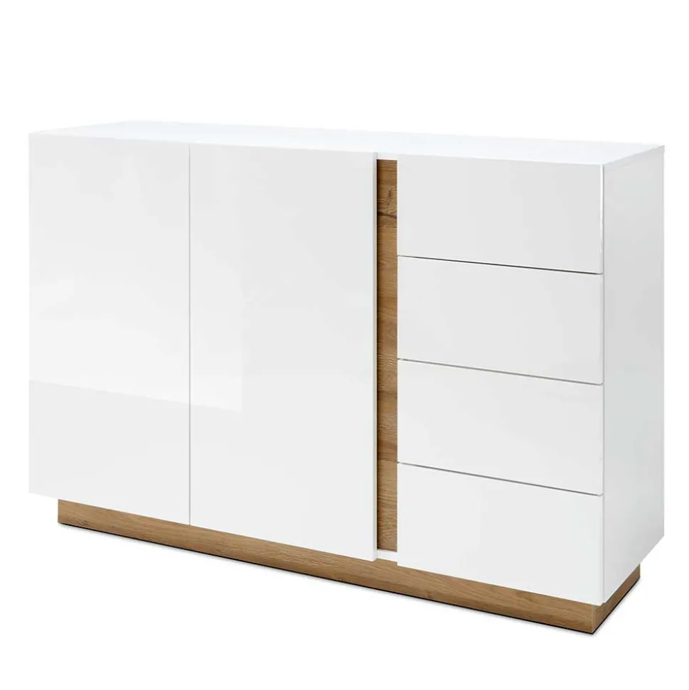 138x91x40 cm Wohnzimmer Kommode zweifarbig - Myrda