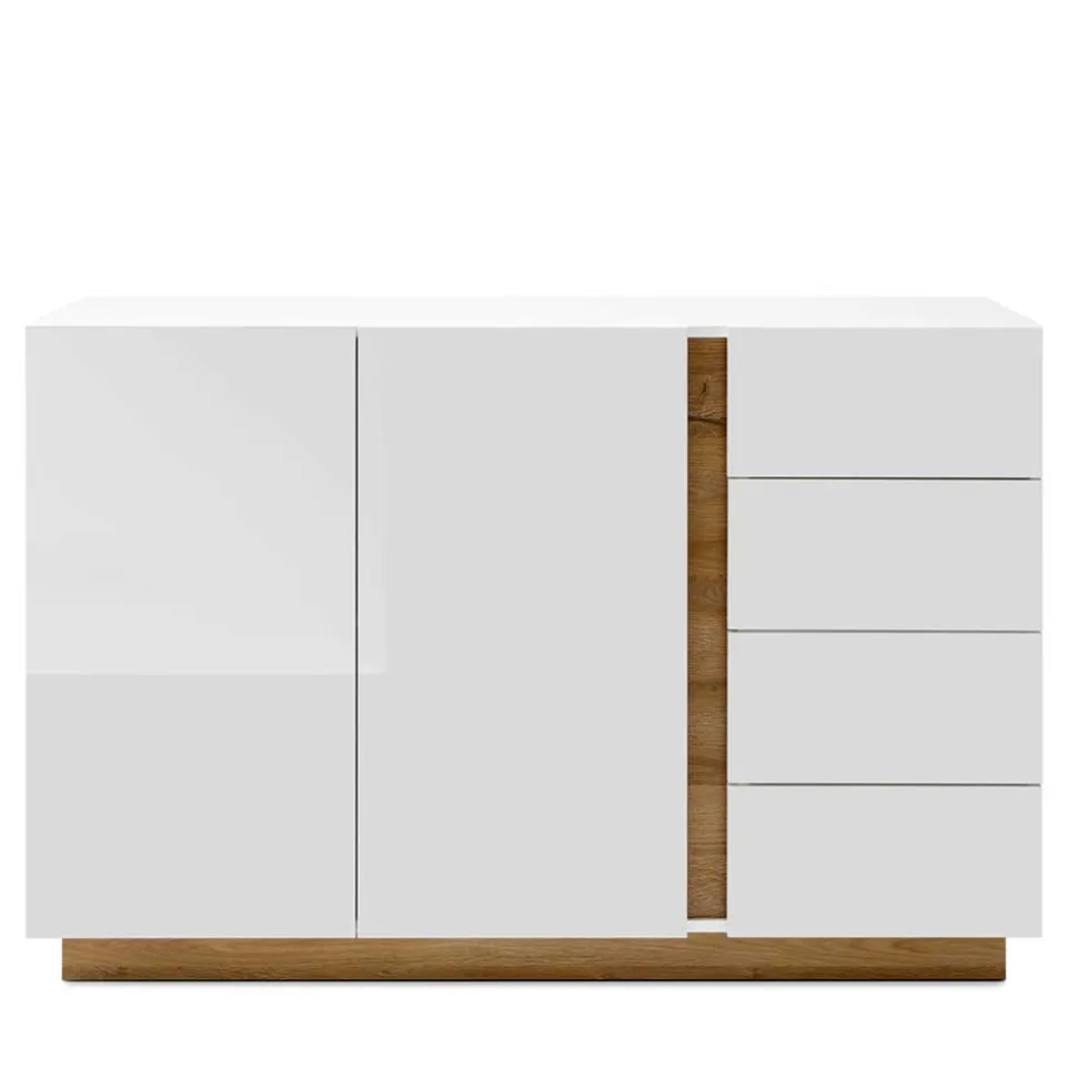 138x91x40 cm Wohnzimmer Kommode zweifarbig - Myrda