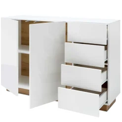 138x91x40 cm Wohnzimmer Kommode zweifarbig - Myrda