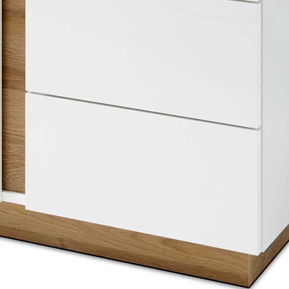 138x91x40 cm Wohnzimmer Kommode zweifarbig - Myrda