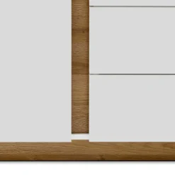 138x91x40 cm Wohnzimmer Kommode zweifarbig - Myrda