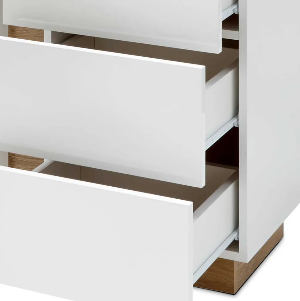 138x91x40 cm Wohnzimmer Kommode zweifarbig - Myrda