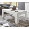 122x45x65 Couchtisch in Weiß lackiert - Mikes