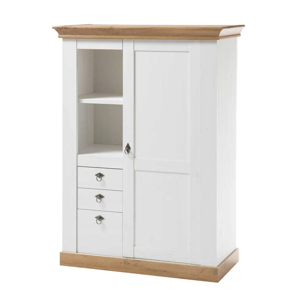 102x139x44 Country Highboard zweifarbig - Diatara