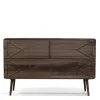 120x78x40 Design Kommode aus Nussbaum - Rivossa