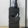 37x73x26 Design Kommode mit fünf Schubladen - Locoro