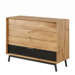 121x90x45 Design Kommode mit vier Schubladen - Fabiella