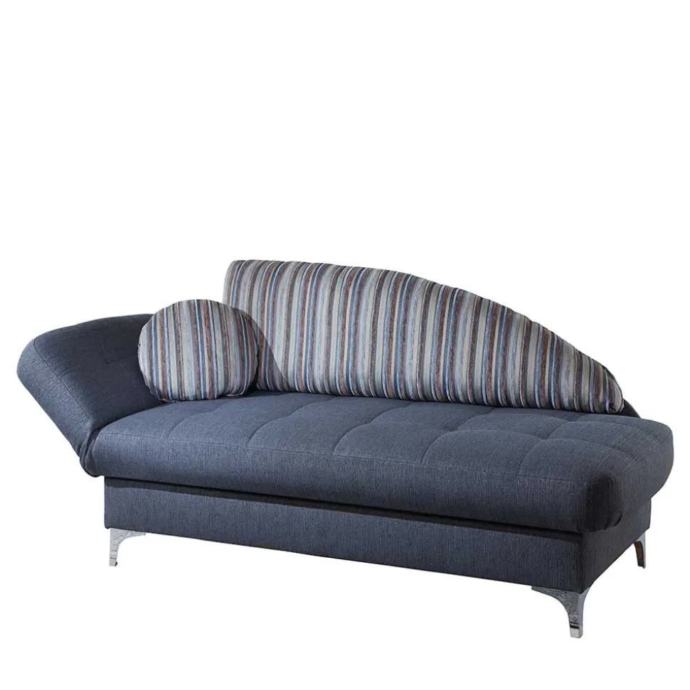 182x79x86 Federkern Schlafsofa in Blau - Curtici