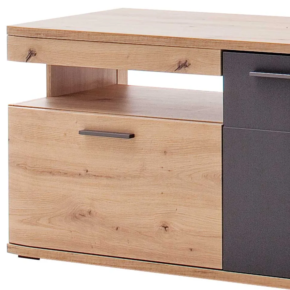 150x55x50 Fernseher Schrank zweifarbig - Vecenda