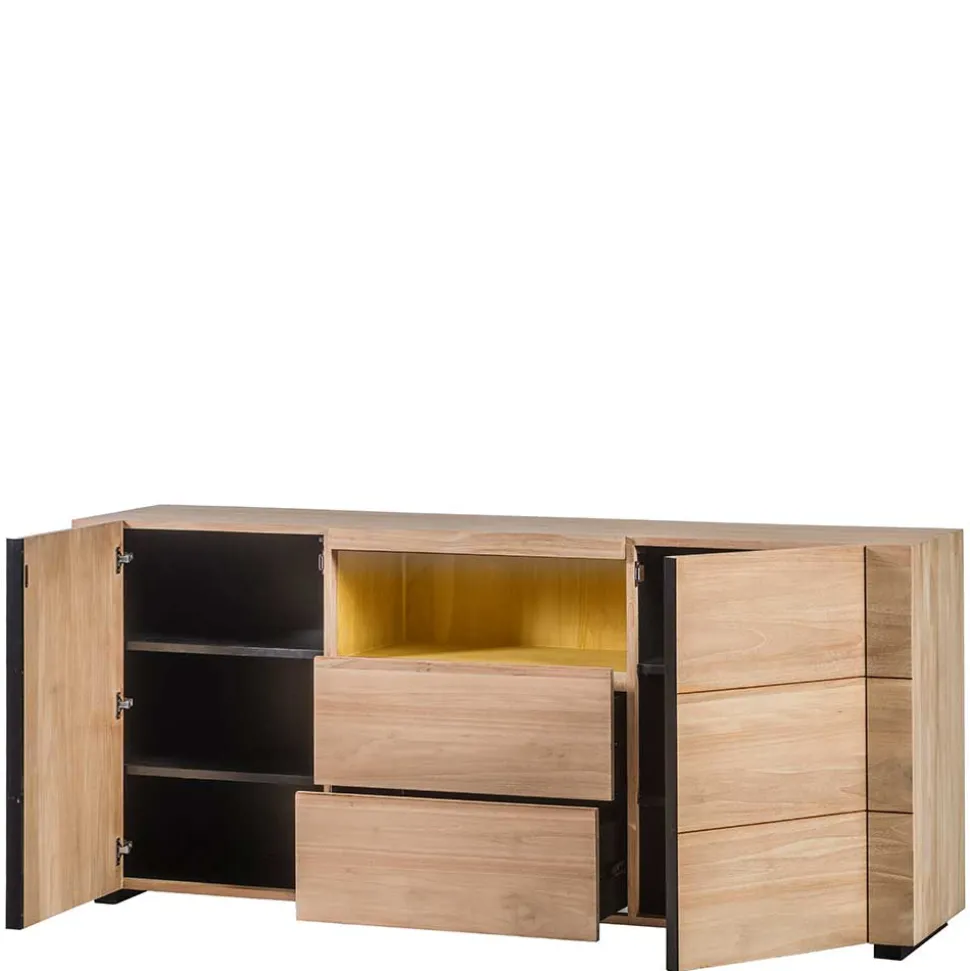 223x90x48 Großes Sideboard aus Teak - Nekella