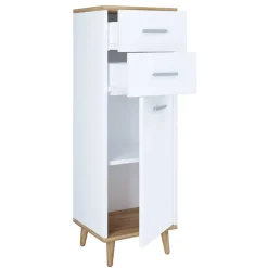 32x97x28 Hochkommode mit Tür & 2 Schubladen - Luzern