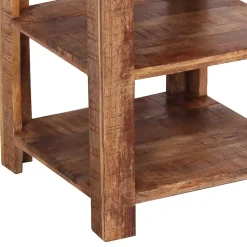 44x60x44 Holz Regal mit zwei Fächern - Olmedo