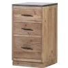 50x90x59 Küche Unterschrank mit drei Schubladen - Macsena