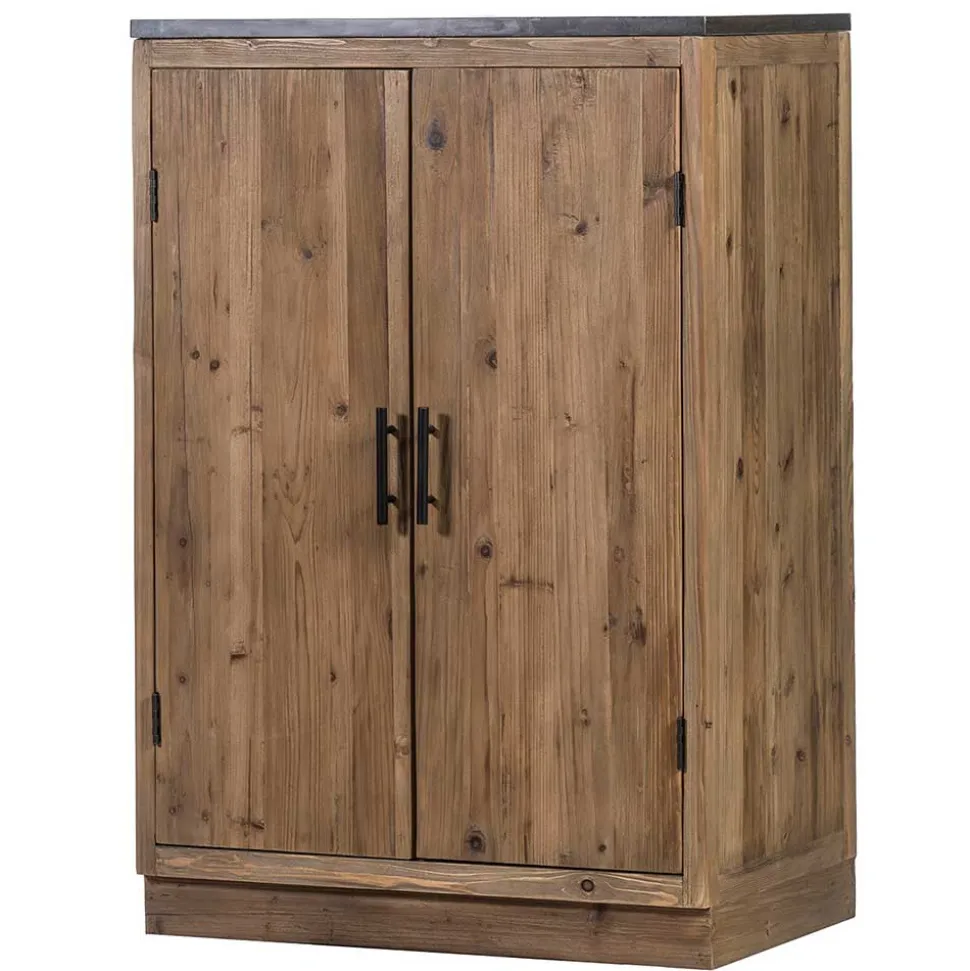 81x120x59 Küchenschrank mit Steinplatte - Macsena