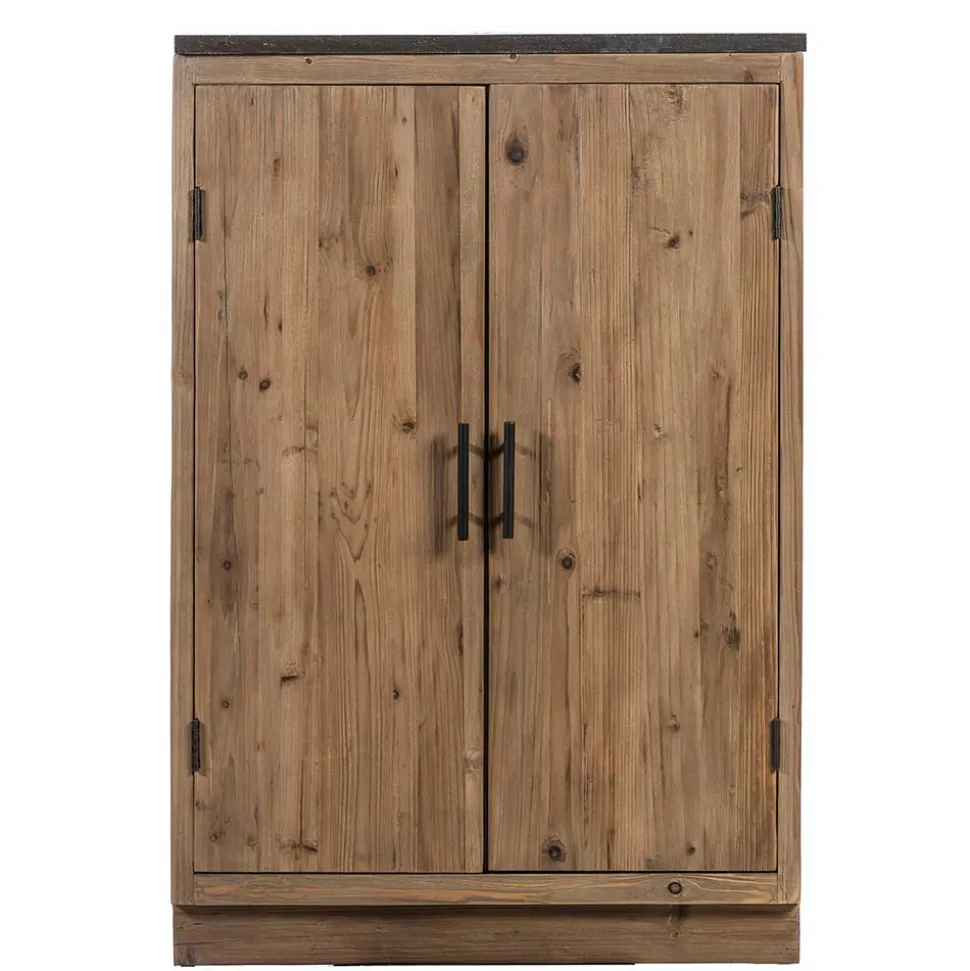 81x120x59 Küchenschrank mit Steinplatte - Macsena