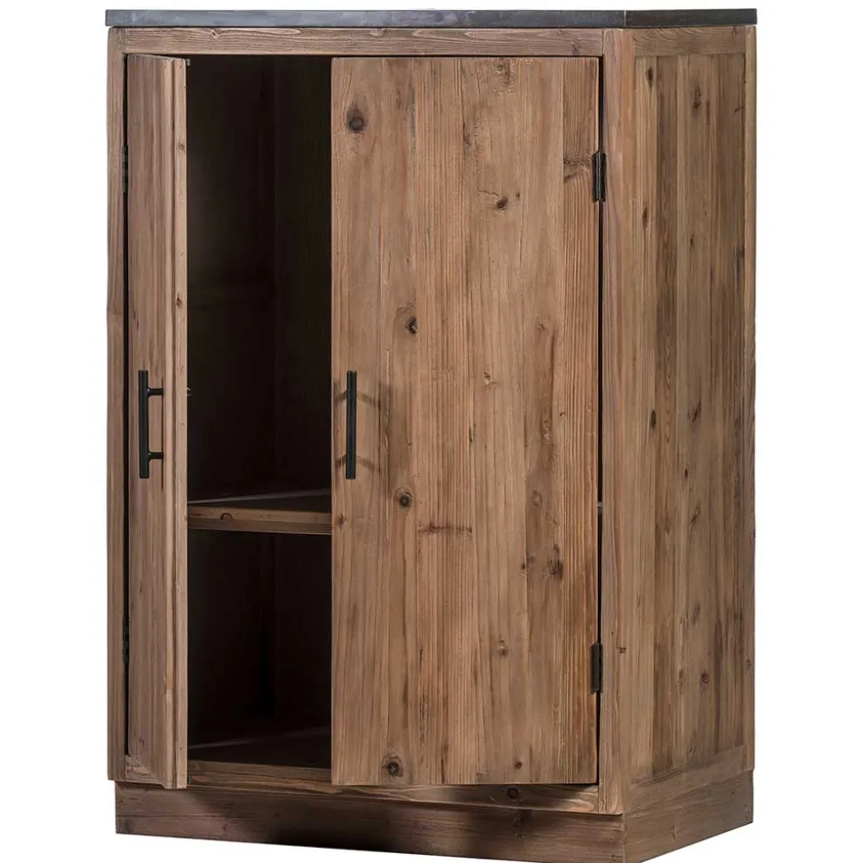 81x120x59 Küchenschrank mit Steinplatte - Macsena