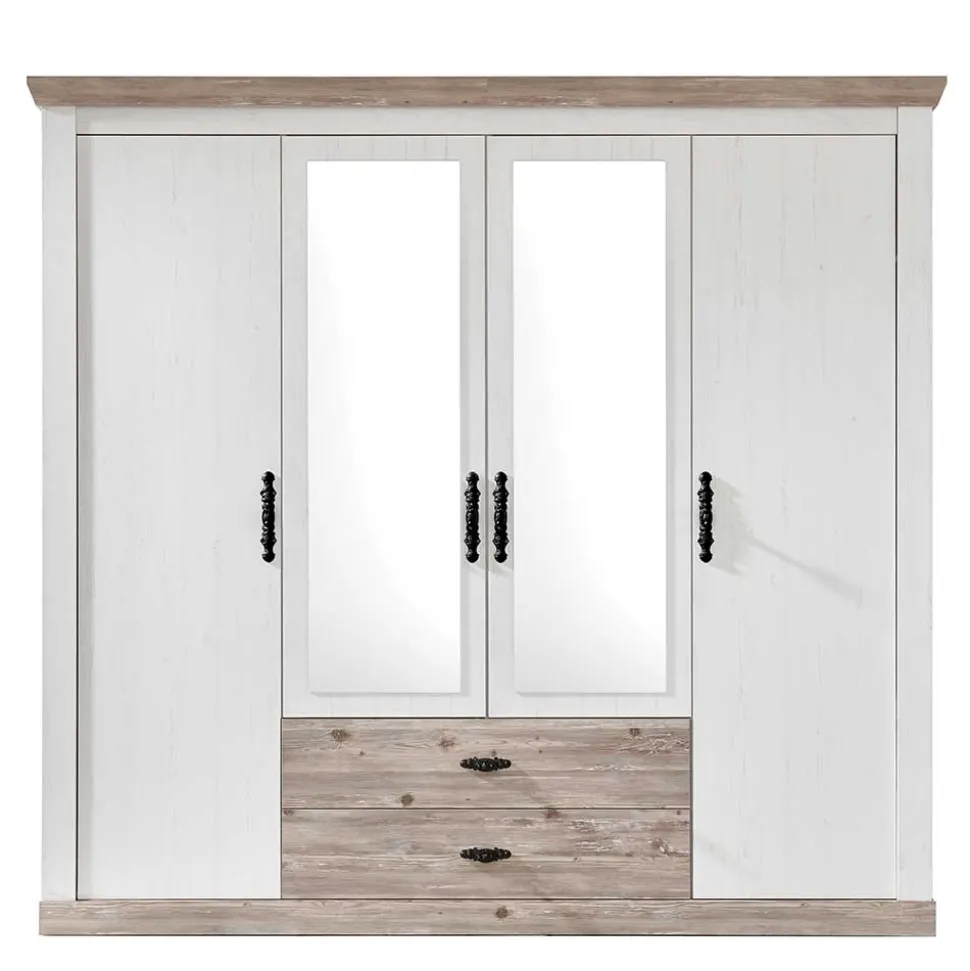 215x201x60 Kleiderschrank Country Style - Nedita
