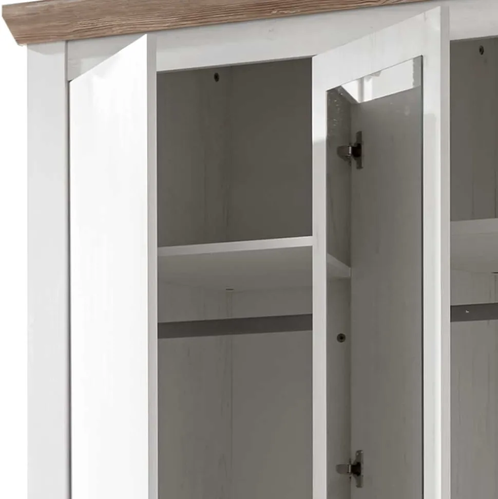 215x201x60 Kleiderschrank Country Style - Nedita