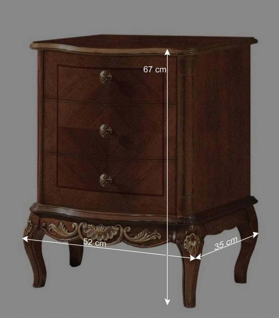 52x67x35 Kleine Kommode in italienischem Design - Aciara